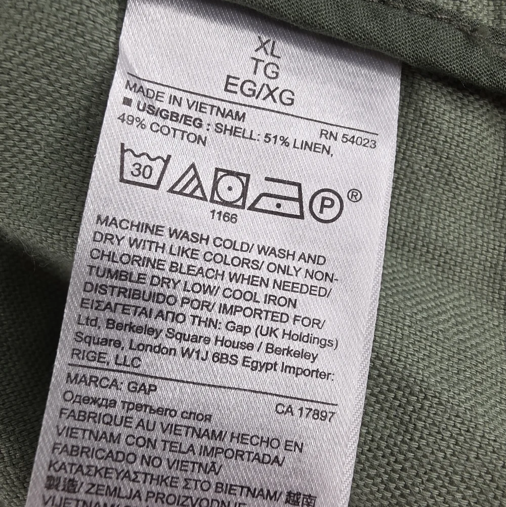 GAP measurements pics